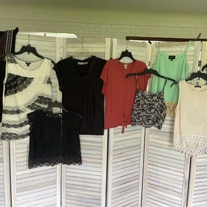 Bundle of cute women’s dressy tops